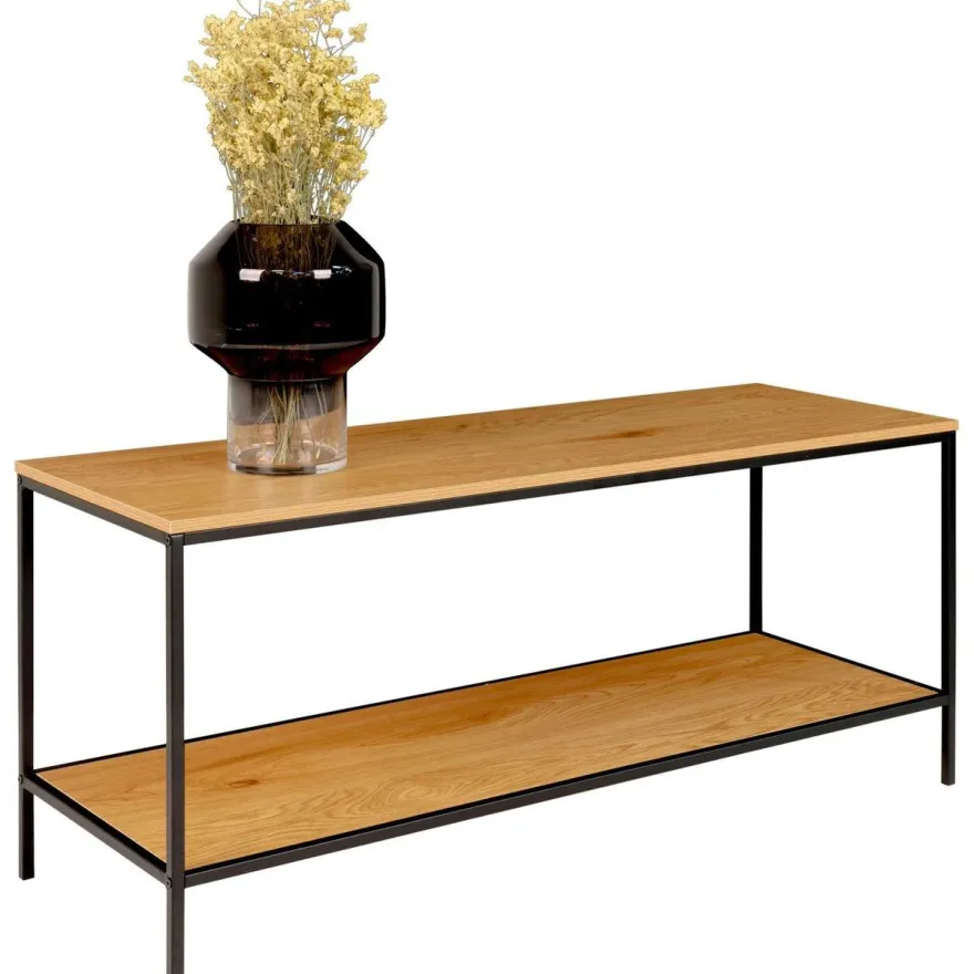 TV-taso House Nordic Vita, 100x36x45cm, 2 hyllyllä