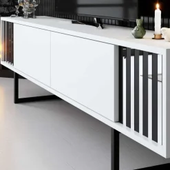 TV-taso Linento Furniture Chrome Line, 180cm