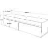 TV-taso Linento Furniture FR3, eri värejä