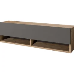 TV-taso Linento Furniture FR13, ruskea/harmaa