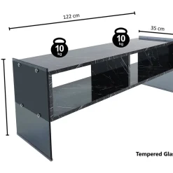TV-taso Linento Furniture TV40 eri värejä