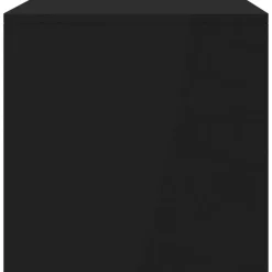Tv-taso musta 100x40x40 cm lastulevy