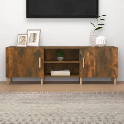 TV-taso tekninen puu, 150x30x50 cm, eri värejä (14158)