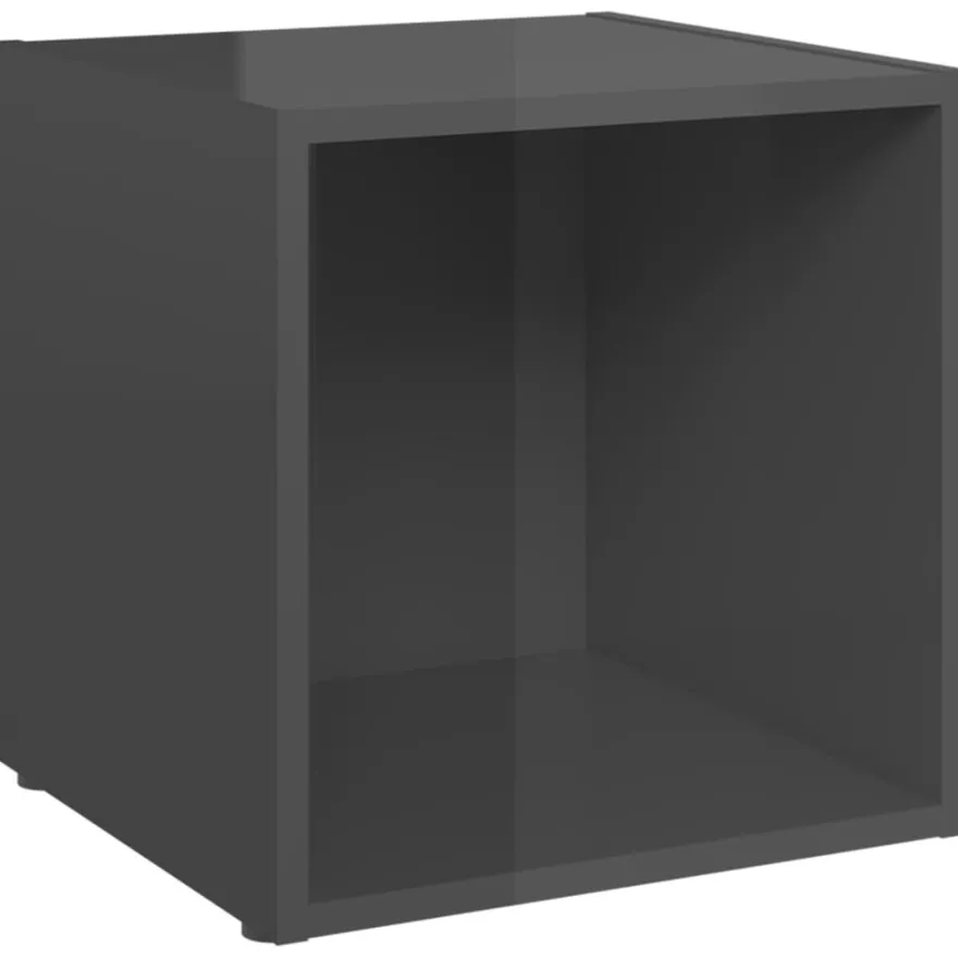 TV-tasot 37x35x37 cm tekninen puu, eri värejä ja pakkauskokoja (08935)