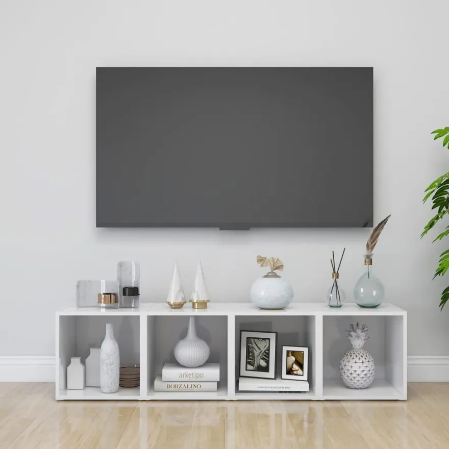 TV-tasot 37x35x37 cm tekninen puu, eri värejä ja pakkauskokoja (08935)