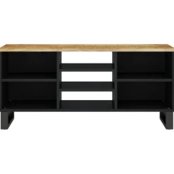 TV-taso, täysi mangopuu ja tekninen puu, 100x33x46 cm, eri värejä (31937)