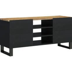 TV-taso, täysi mangopuu ja tekninen puu, 100x33x46 cm, eri värejä (31937)