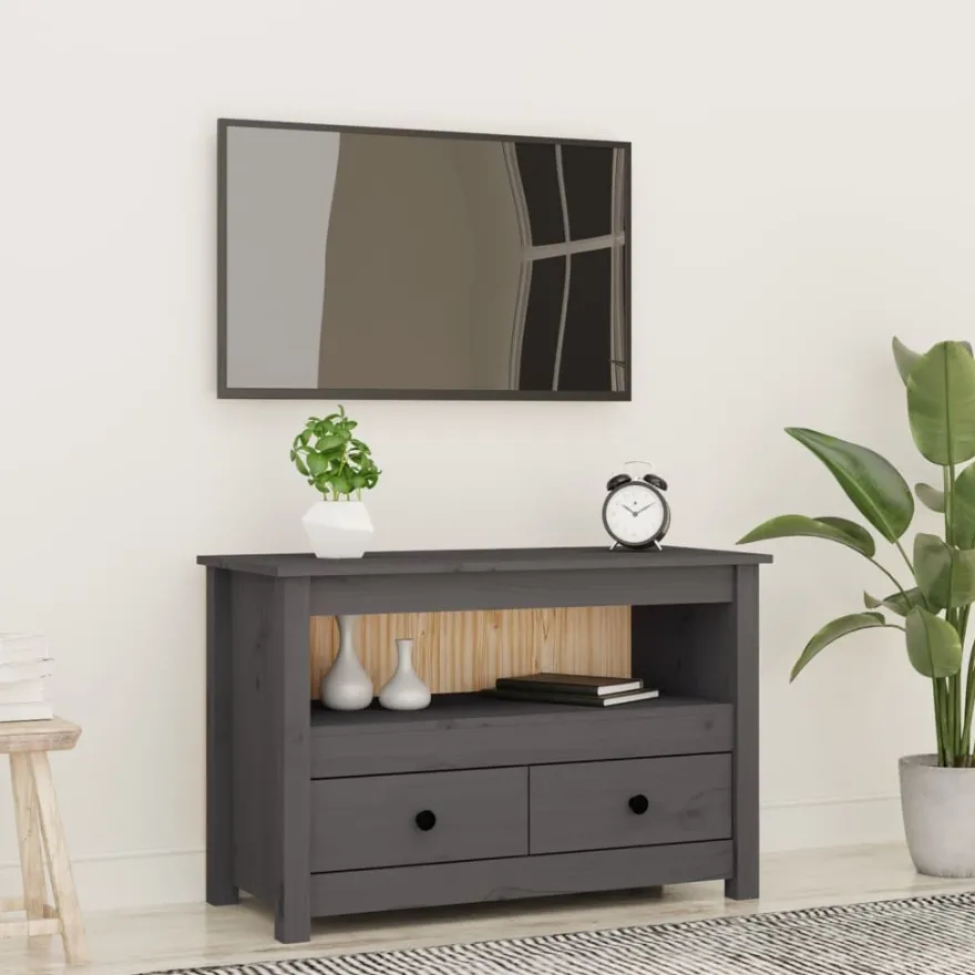 TV-taso täysi mänty, 79x35x52 cm, eri värejä (17544)