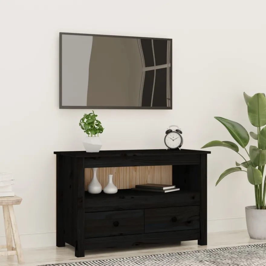 TV-taso täysi mänty, 79x35x52 cm, eri värejä (17544)