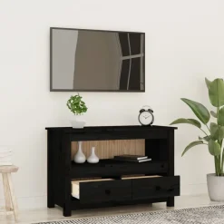 TV-taso täysi mänty, 79x35x52 cm, eri värejä (17544)