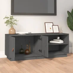 TV-taso täysi mänty 105x34x40 cm, eri värejä (17152)