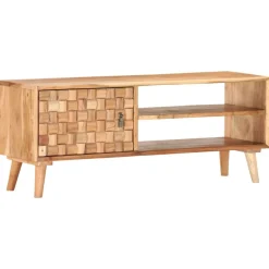 TV-taso 100x35x40 cm täysi akaasiapuu (87442)