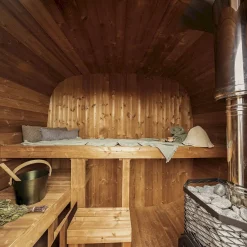 Tynnyrisauna Baltresto Cube, 220x170cm, 3 hlöä