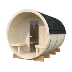 Tynnyrisauna Palmako Anita 1,6+0,7 m²