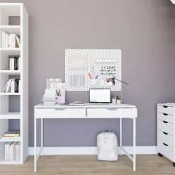 Työpöytä Linento Furniture Duru, valkoinen