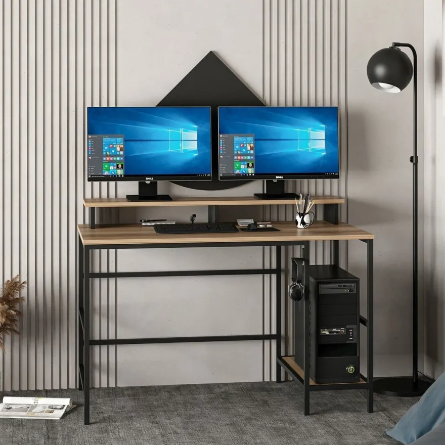 Työpöytä Linento Furniture Greta L, eri värejä