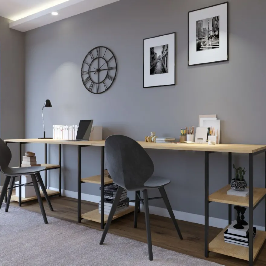 Työpöytä Linento Furniture L204 tammi
