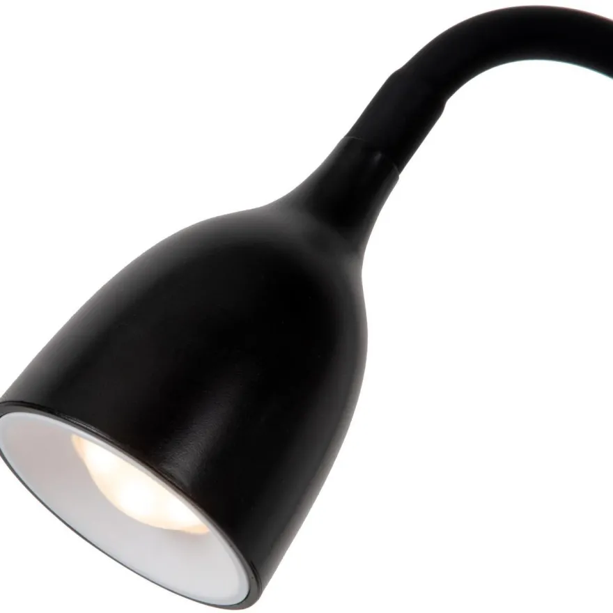 Työpöytävalaisin Lucide Milo 16/50cm, 1x3.2W/3000K, musta