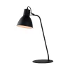 Työpöytävalaisin Lucide Shadi, Ø20x50cm, 40W, himmennettävä, musta