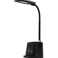 Työpöytävalaisin Lucide Tessa 36/45cm, 1x3.2W/3000K, musta