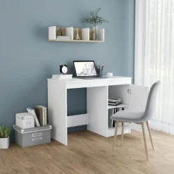 Työpöytä valkoinen 100x50x76 lastulevy
