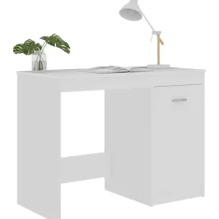 Työpöytä valkoinen 100x50x76 lastulevy
