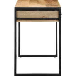 Työpöytä 100x50x75 cm Massiivipuuta mango (15931)