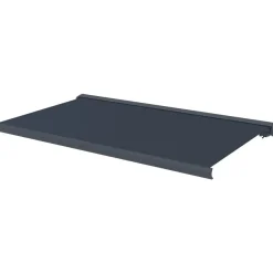 Täyskasettimarkiisi Lykke, 3x2,5 m, tummanharmaa