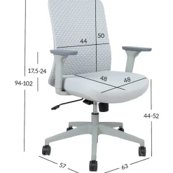 Työtuoli Home4You SEVERO, eri kokoja