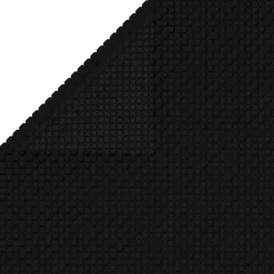 Uima-altaan suoja musta 260x160 cm pe