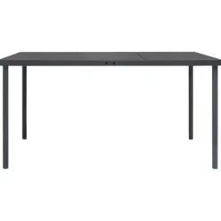Ulkoruokailuryhmä 150cm, teräs, eri pakkauskokoja