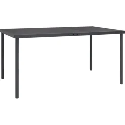 Ulkoruokailuryhmä 150cm, teräs, eri pakkauskokoja