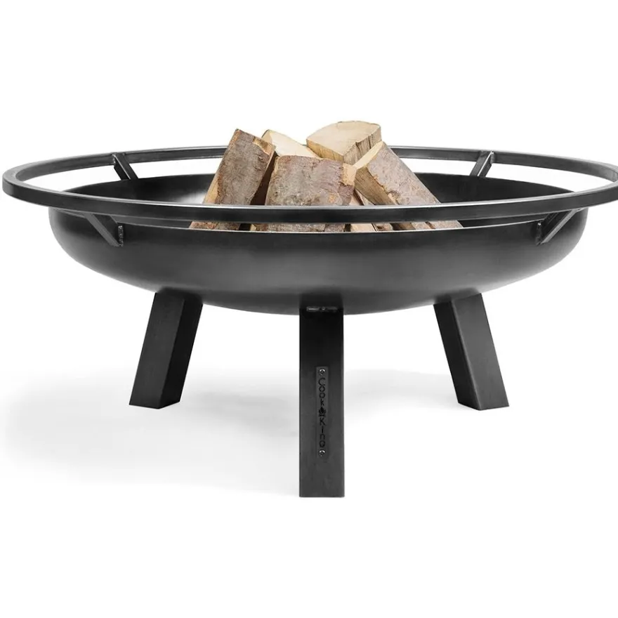 Ulkotulisija Gop CookKing Porto, Ø60cm, teräs, musta