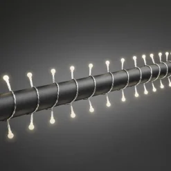 Ulkovalosarja Konstsmide, 6.32m, 80 x lämminvalkoinen LED, kirkas kaapeli