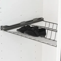 Ulosvedettävä kenkähylly Norscan Roller, M80, antrasiitti