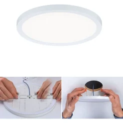 Upotettava LED-paneeli Paulmann VariFit Areo, IP44, Ø17.5cm, 13W, eri vaihtoehtoja
