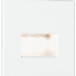 Upotettava LED-seinävalaisin Paulmann Edge Quadro, 80x80mm, 1.2W, 50lm, 2700K, eri värejä