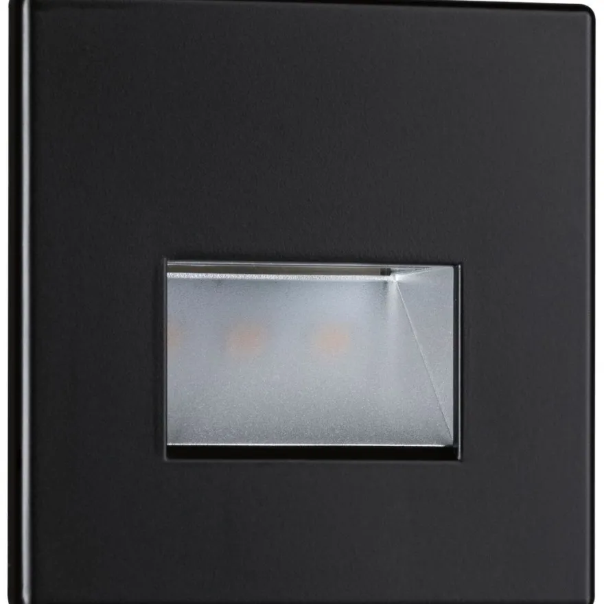 Upotettava LED-seinävalaisin Paulmann Edge Quadro, 80x80mm, 1.2W, 50lm, 2700K, eri värejä