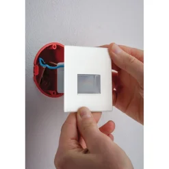 Upotettava LED-seinävalaisin Paulmann Edge Quadro, 80x80mm, 1.2W, 50lm, 2700K, eri värejä