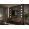 Upotettava LED-seinävalaisin Paulmann LumiTiles, IP44, 10x10cm, 2700K, himmennettävä, valkoinen