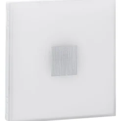 Upotettava LED-seinävalaisin Paulmann LumiTiles, IP44, 10x10cm, 2700K, himmennettävä, valkoinen