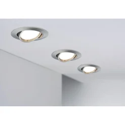 Upotettava LED-valaisin Paulmann Base Coin, Ø90mm, 5W, 370lm, 3000K, eri värejä