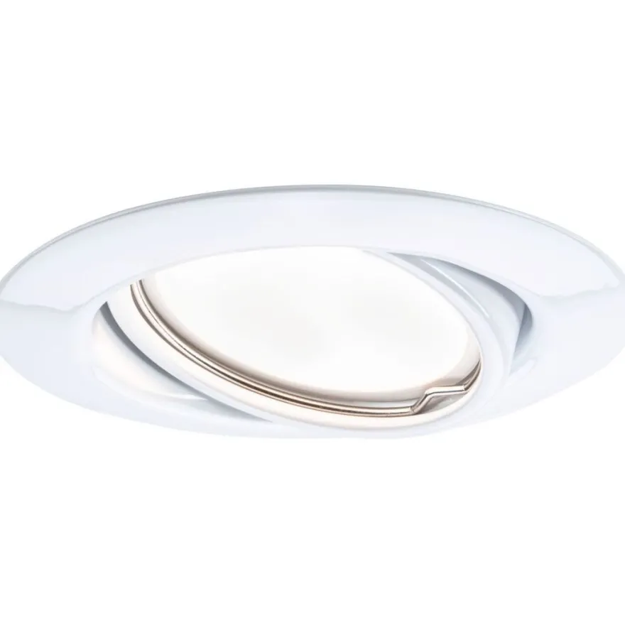 Upotettava LED-valaisin Paulmann Base Coin, Ø90mm, 5W, 370lm, 3000K, eri värejä