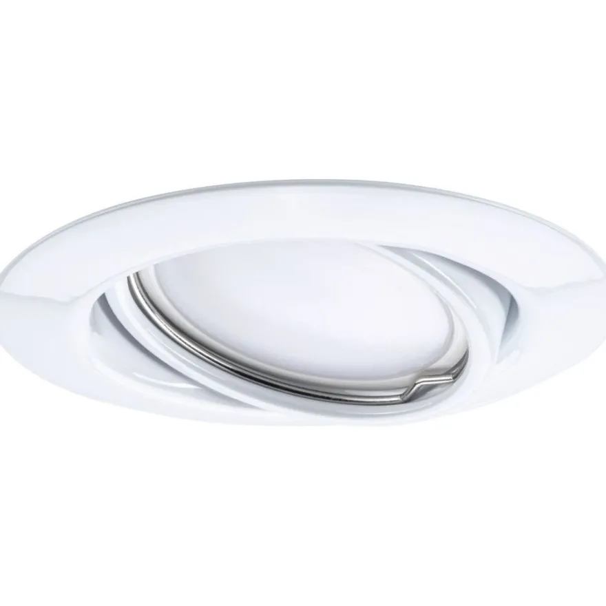 Upotettava LED-valaisin Paulmann Base, Ø90mm, GU10, 5W, 350lm, 3000K, eri värejä