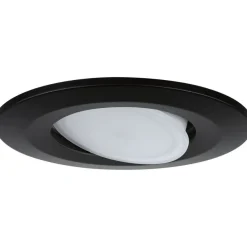 Upotettava LED-valaisin Paulmann Calla, 10kpl, IP65, Ø90mm, 6W, 500lm, 4000K, mattamusta