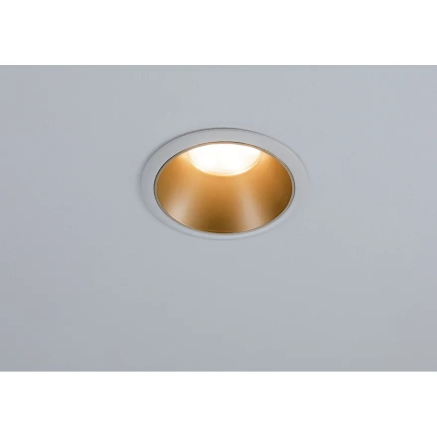 Upotettava LED-valaisin Paulmann Cole Coin, IP44, Ø88mm, 6W, 470lm, 2700K, himmennettävä, eri värejä