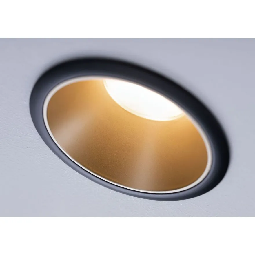 Upotettava LED-valaisin Paulmann Cole Coin, IP44, Ø88mm, 6W, 470lm, 2700K, himmennettävä, eri värejä