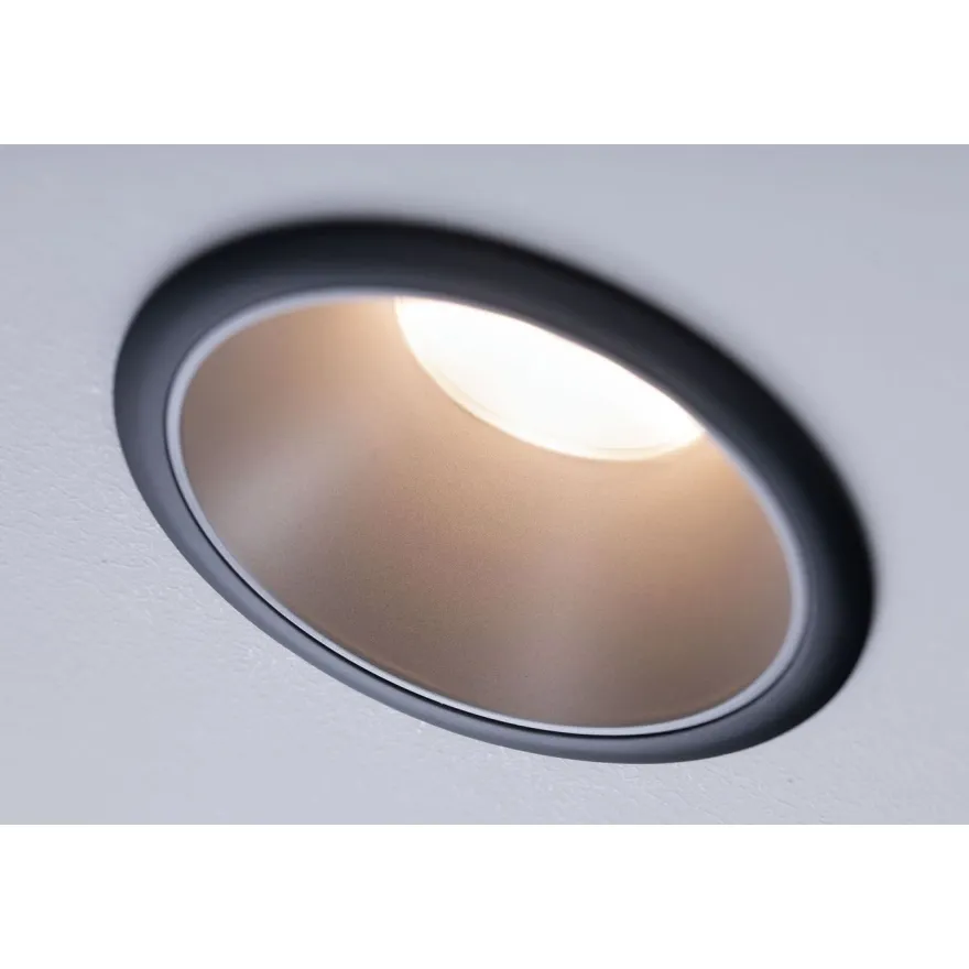 Upotettava LED-valaisin Paulmann Cole Coin, IP44, Ø88mm, 6W, 470lm, 2700K, himmennettävä, eri värejä