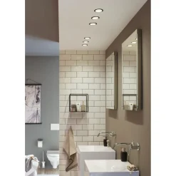 Upotettava LED-valaisin Paulmann Cole Coin, IP44, Ø88mm, 6W, 470lm, 2700K, himmennettävä, eri värejä