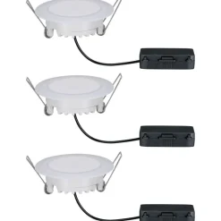 Upotettava LED-valaisin Paulmann Suon Premium, 3kpl, IP44, Ø90mm, 3x5W, 3x450lm, säädettävä värilämpötila, valkoinen